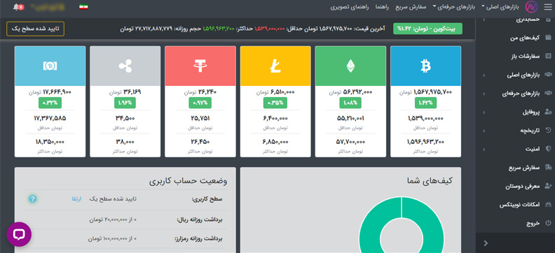 آموزش ثبت نام در صرافی نوبیتکس