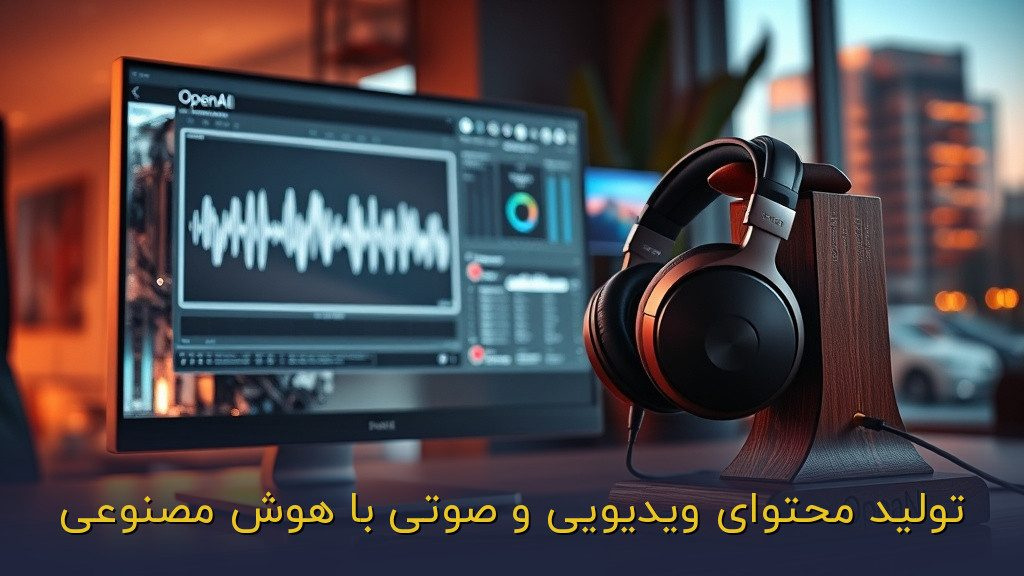 تولید محتوای ویدیویی و صوتی با هوش مصنوعی