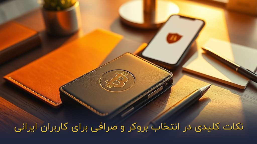 نکات کلیدی در انتخاب بروکر و صرافی برای کاربران ایرانی