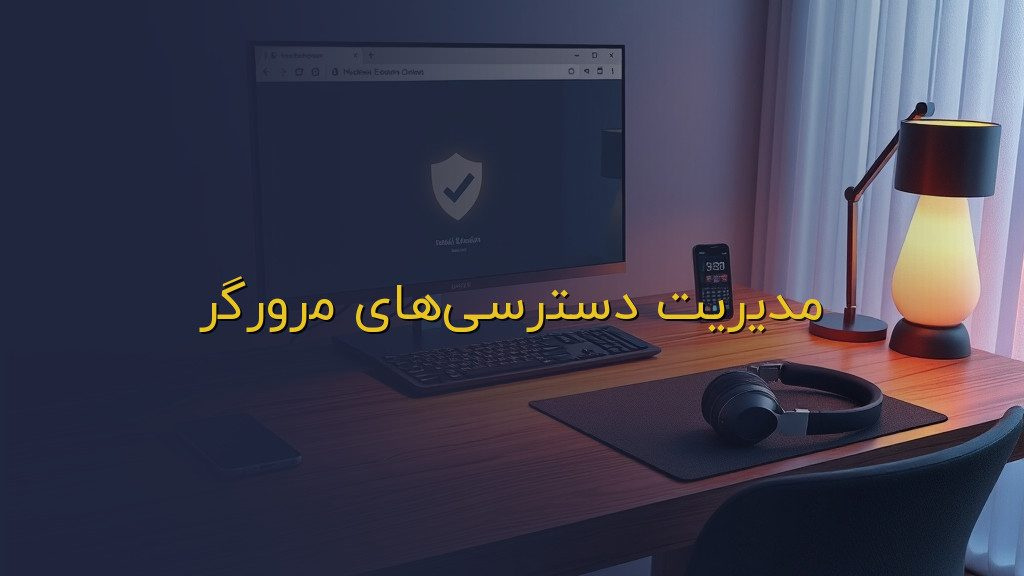 مدیریت دسترسیهای مرورگر