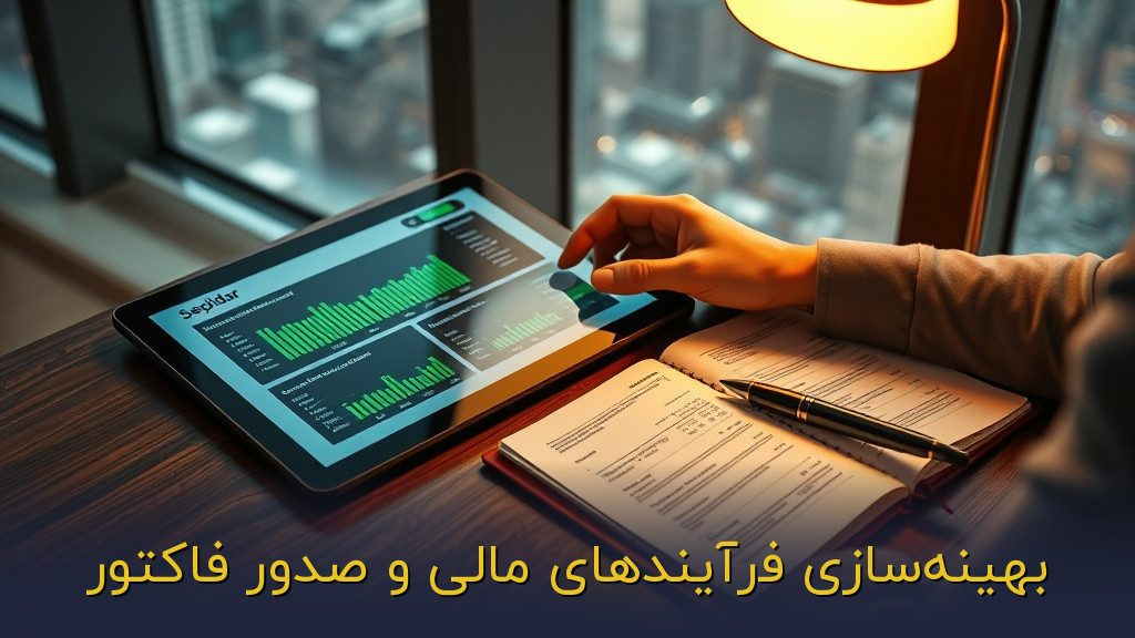 بهینهسازی فرآیندهای مالی و صدور فاکتور
