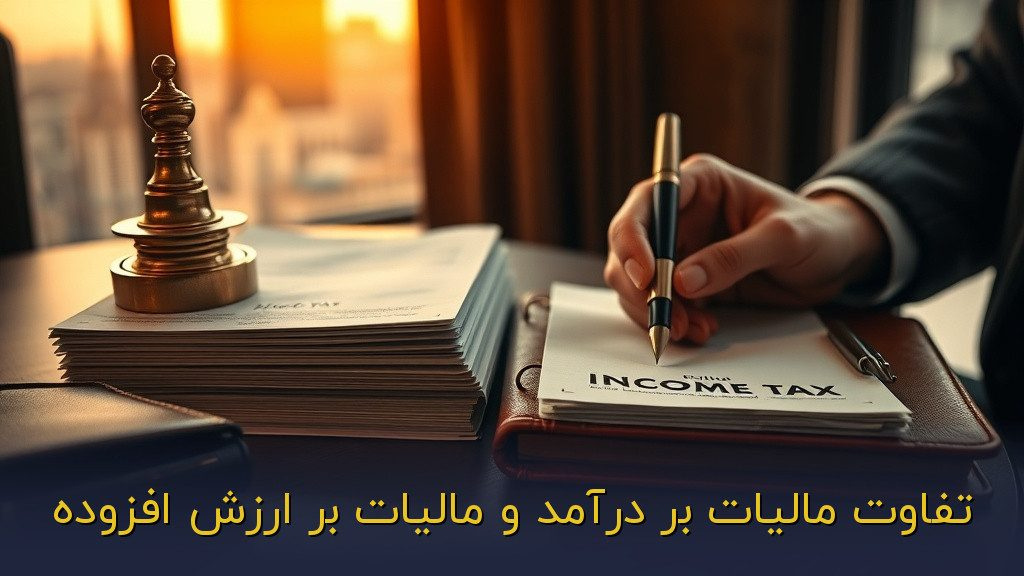 تفاوت مالیات بر درآمد و مالیات بر ارزش افزوده