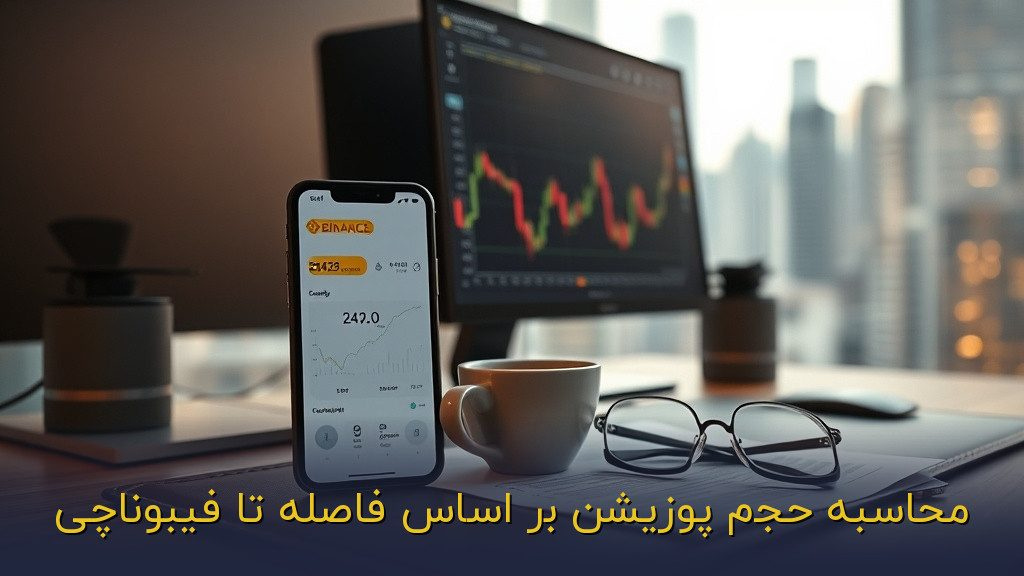 محاسبه حجم پوزیشن بر اساس فاصله تا فیبوناچی