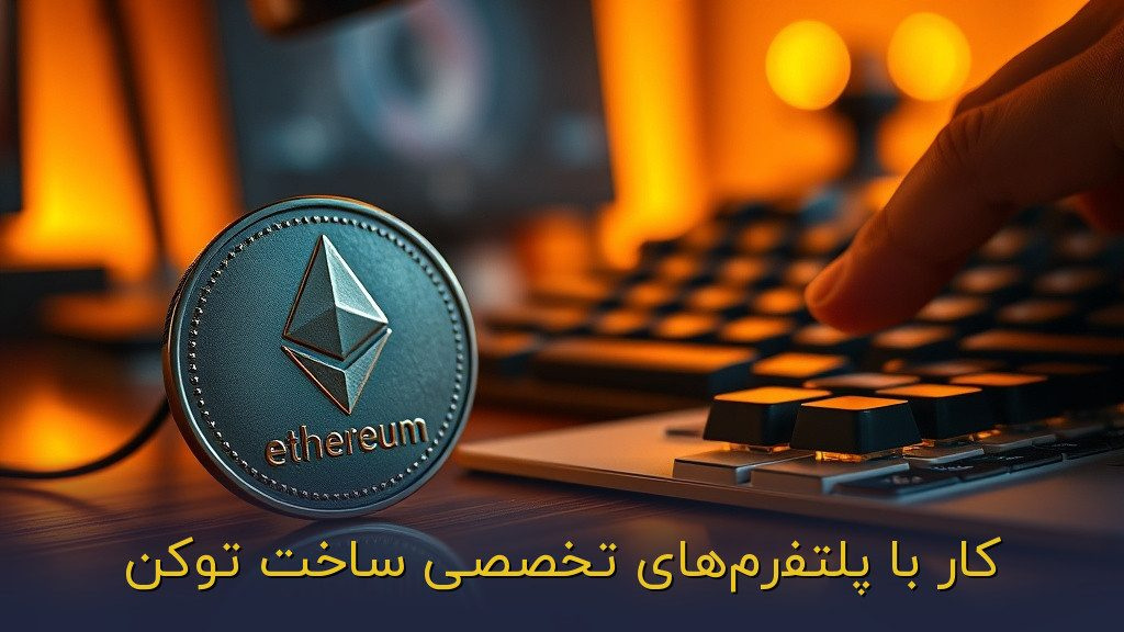 کار با پلتفرمهای تخصصی ساخت توکن