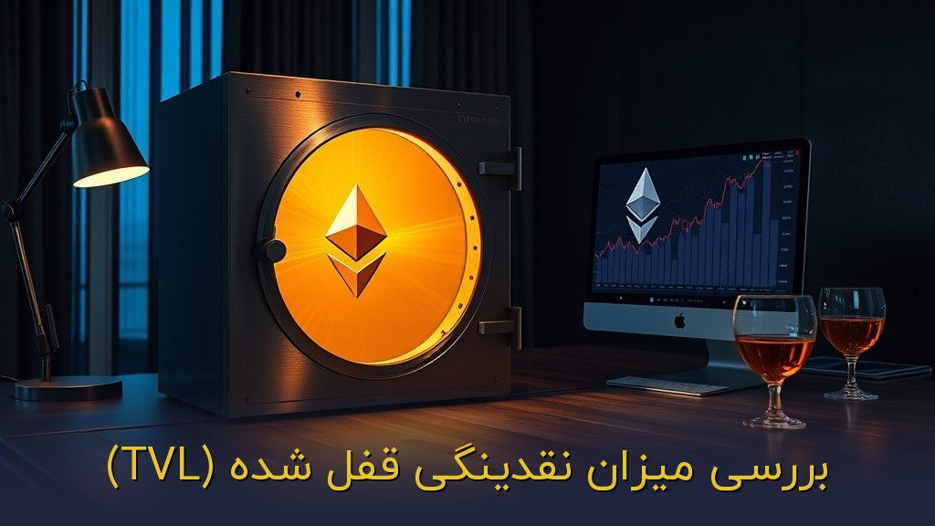 بررسی میزان نقدینگی قفل شده (TVL)