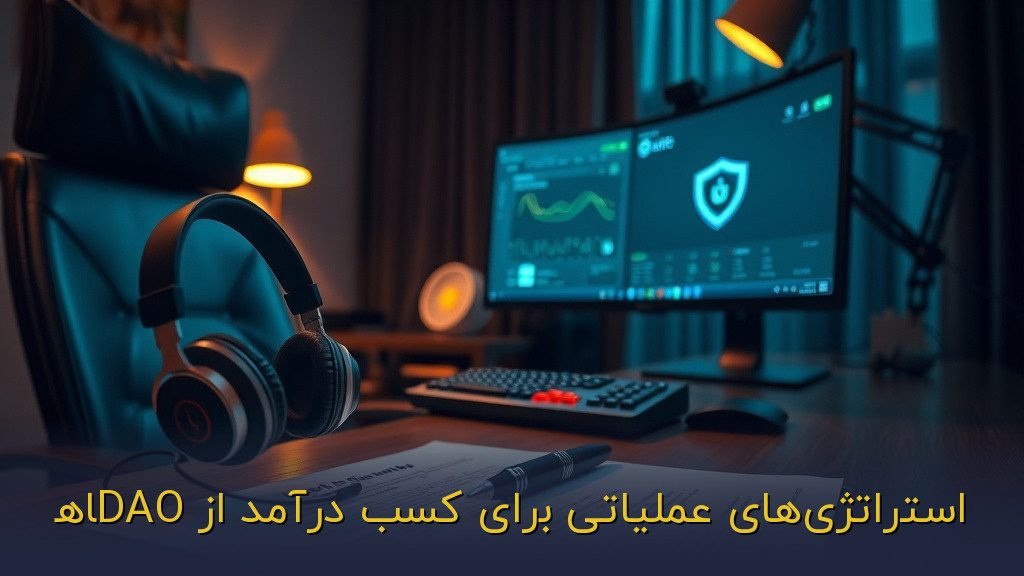 استراتژیهای عملیاتی برای کسب درآمد از DAOها
