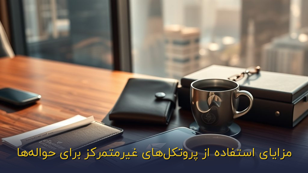 مزایای استفاده از پروتکلهای غیرمتمرکز برای حوالهها