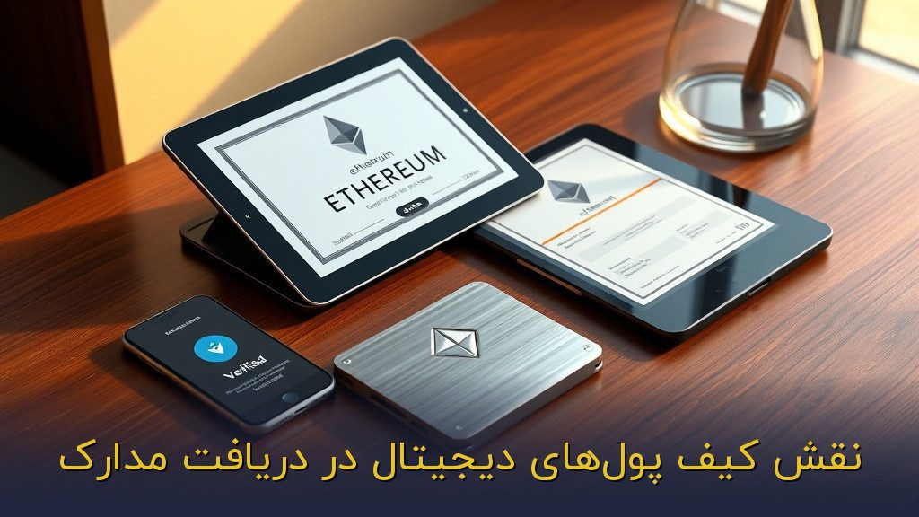 نقش کیف پولهای دیجیتال در دریافت مدارک