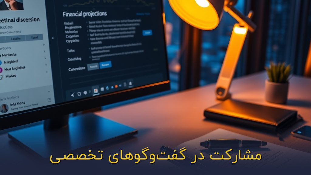 مشارکت در گفتوگوهای تخصصی