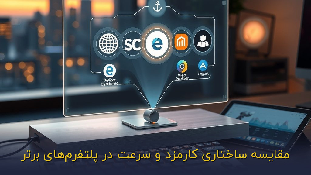 مقایسه ساختاری کارمزد و سرعت در پلتفرمهای برتر