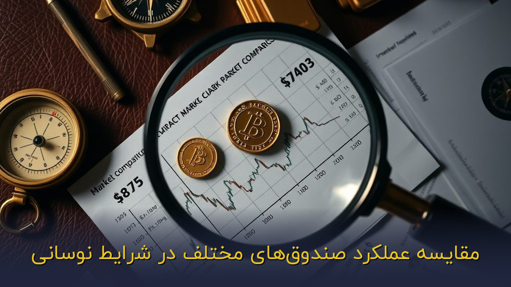 مقایسه عملکرد صندوقهای مختلف در شرایط نوسانی