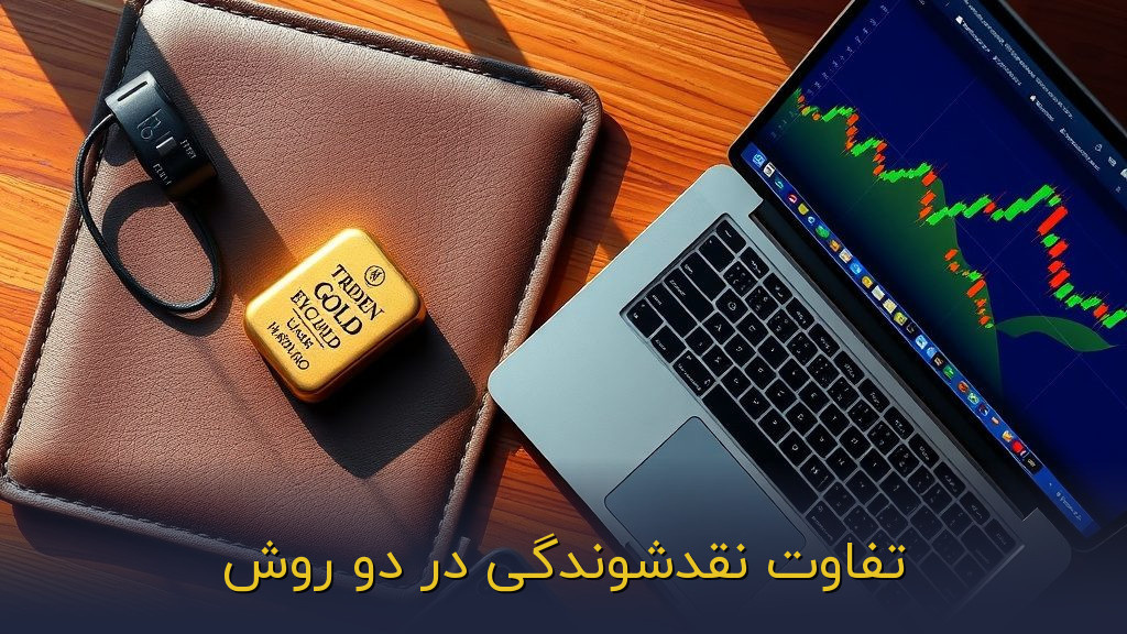 تفاوت نقدشوندگی در دو روش