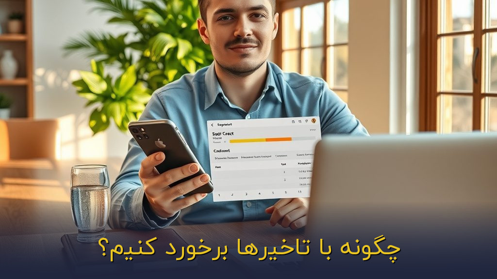 چگونه با تاخیرها برخورد کنیم؟