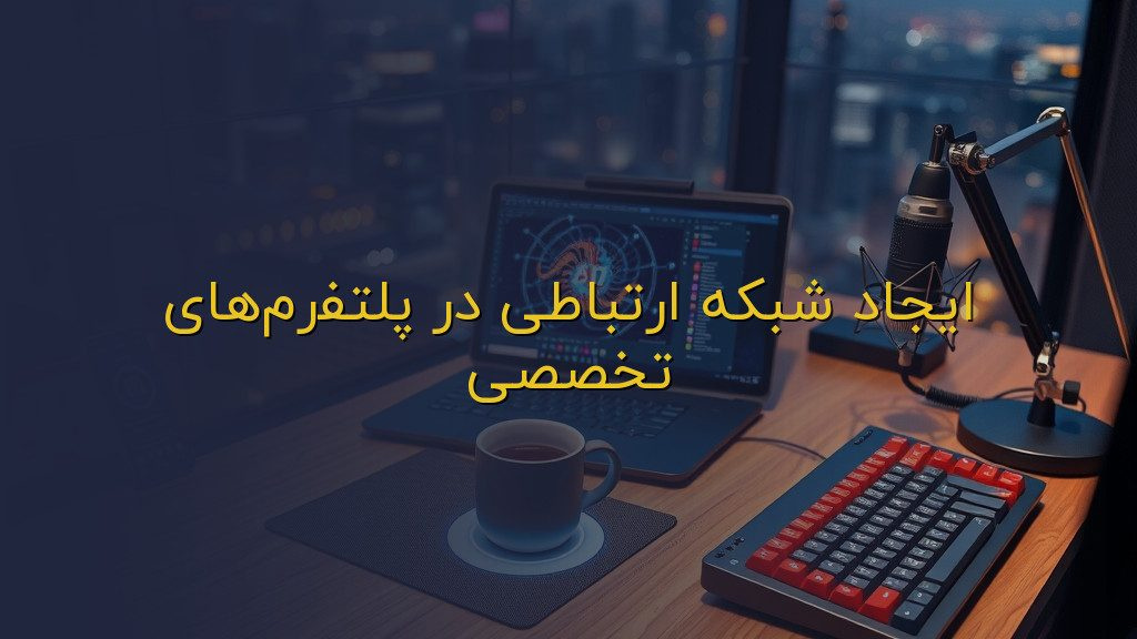 ایجاد شبکه ارتباطی در پلتفرمهای تخصصی