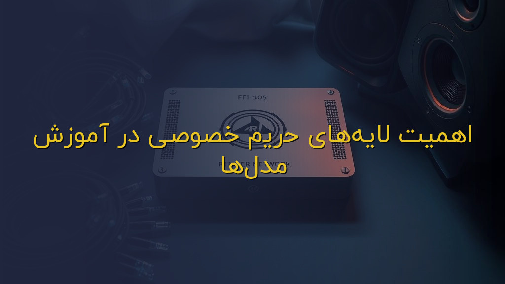 اهمیت لایههای حریم خصوصی در آموزش مدلها