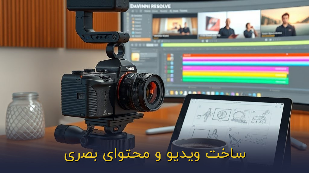 ساخت ویدیو و محتوای بصری