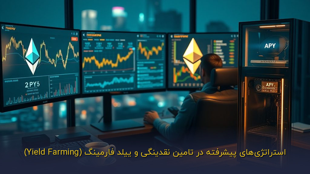 استراتژیهای پیشرفته در تامین نقدینگی و ییلد فارمینگ (Yield Farming)