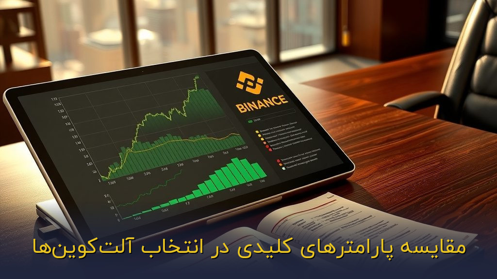 مقایسه پارامترهای کلیدی در انتخاب آلتکوینها