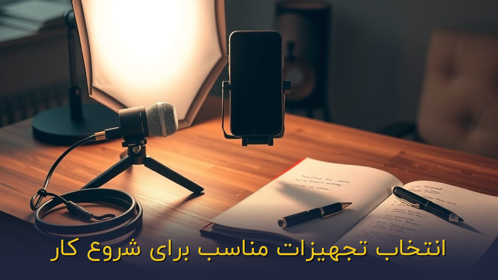 انتخاب تجهیزات مناسب برای شروع کار