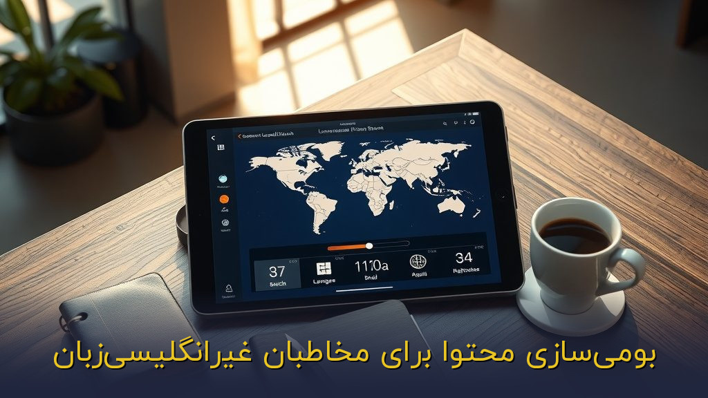 بومیسازی محتوا برای مخاطبان غیرانگلیسیزبان