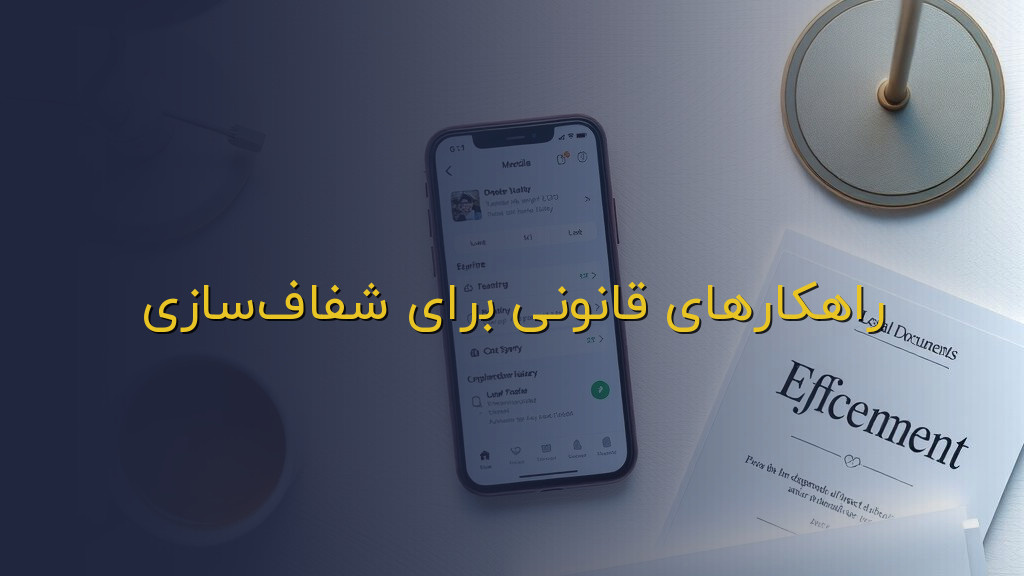راهکارهای قانونی برای شفافسازی