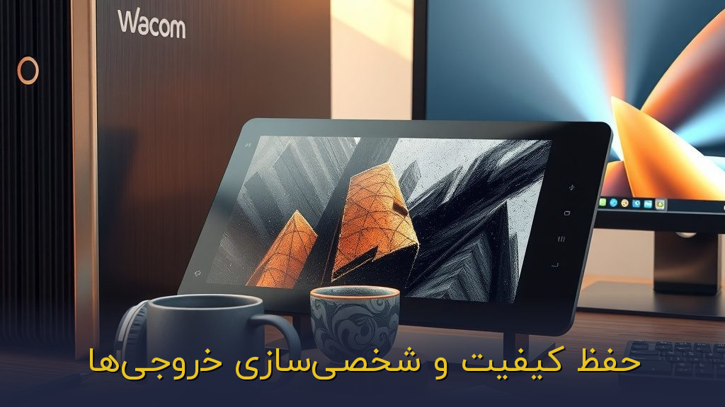 حفظ کیفیت و شخصیسازی خروجیها