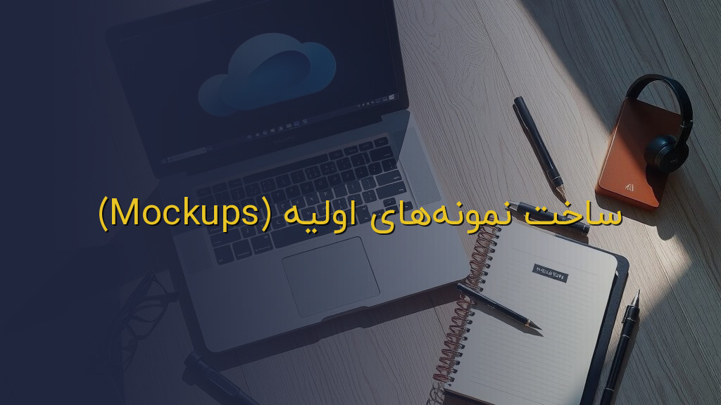 ساخت نمونههای اولیه (Mockups)