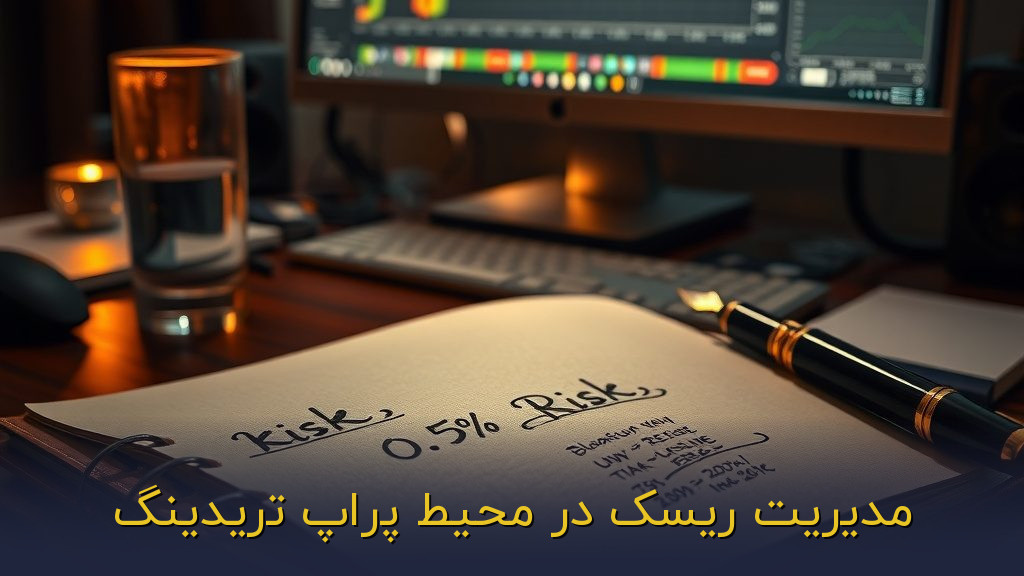 مدیریت ریسک در محیط پراپ تریدینگ
