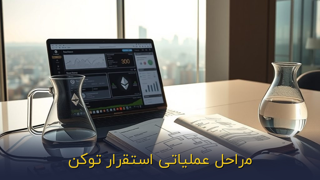 مراحل عملیاتی استقرار توکن