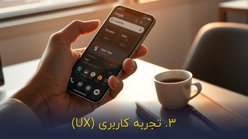 ۳. تجربه کاربری (UX)